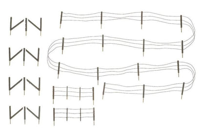 Woodland Scenics A2990 N Scale Barbed Wire Fence