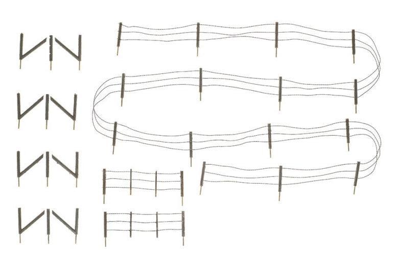 Woodland Scenics A2990 N Scale Barbed Wire Fence