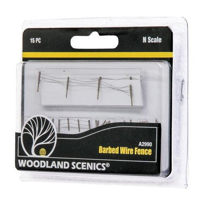 Woodland Scenics A2990 N Scale Barbed Wire Fence