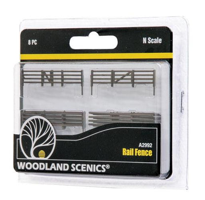 Woodland Scenics A2992 N Scale Rail Fence