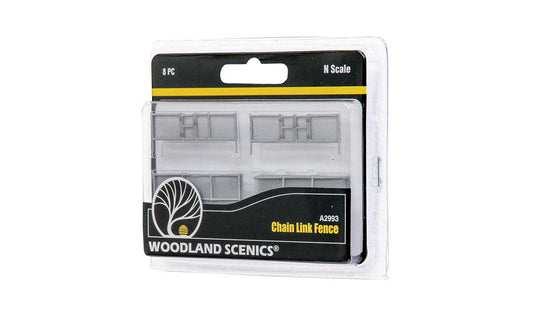 Woodland Scenics A2993 N Scale Chain Link Fence