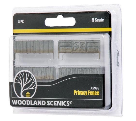 Woodland Scenics A2995 N Scale Privacy Fence