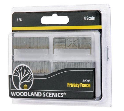 Woodland Scenics A2995 N Scale Privacy Fence