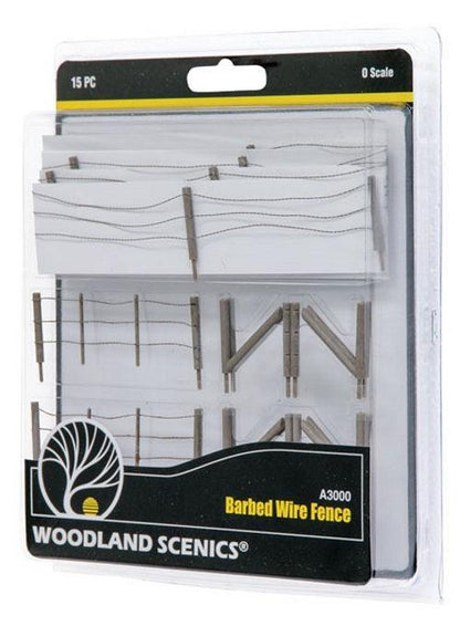 Woodland Scenics A3000 O Scale Barbed Wire Fence
