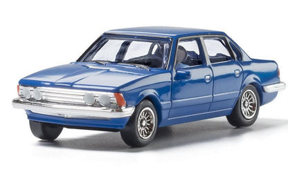 Woodland Scenics AS5363 HO Scale Blue Sedan