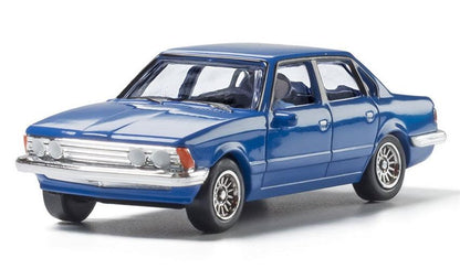 Woodland Scenics AS5363 HO Scale Blue Sedan