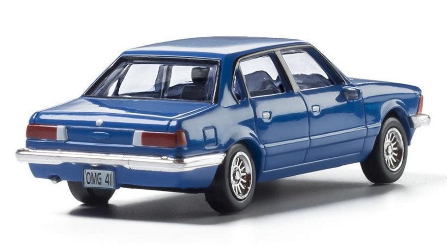 Woodland Scenics AS5363 HO Scale Blue Sedan