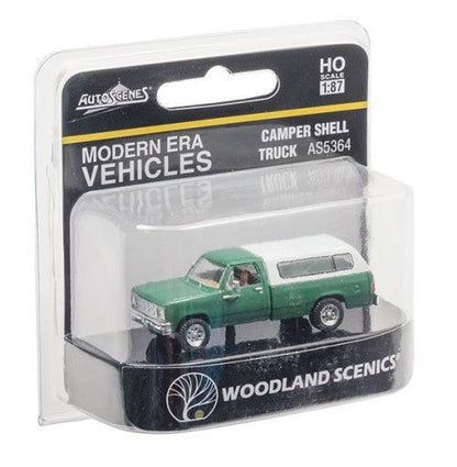 Woodland Scenics AS5364 HO Scale Camper Shell Truck