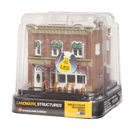 Woodland Scenics BR4945 N Scale Emilio's Italian Restaurant