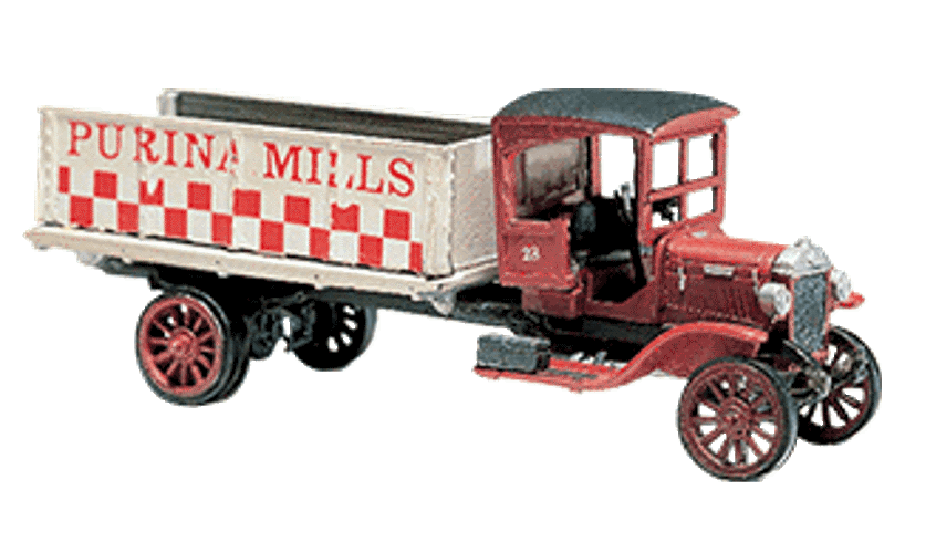 Woodland Scenics D218 HO Scale Grain Truck (1914 Diamond T) Kit