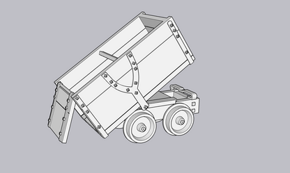 Silverton Wooden Mine Car