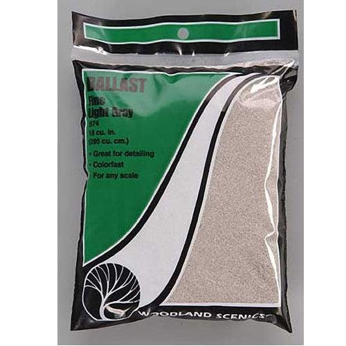 Woodland Scenics B74 Ballast Fine Light Gray Bag