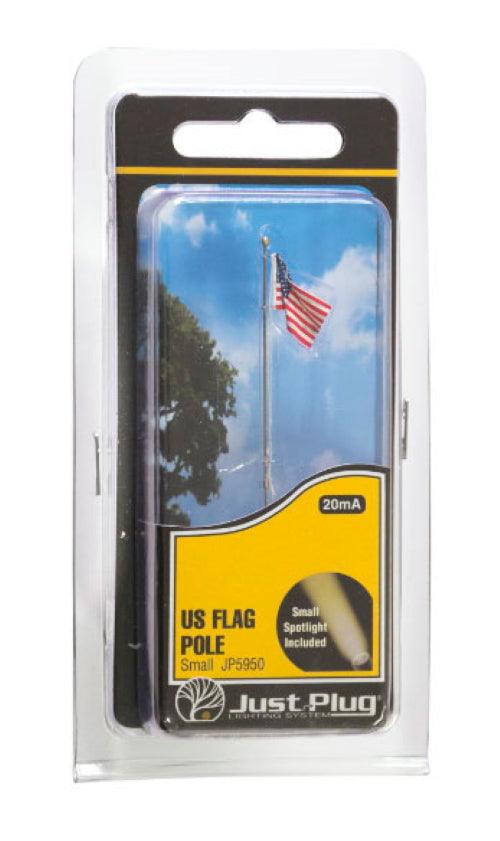 Woodland Scenics JP5950 Small US Flag Pole