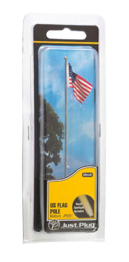 Woodland Scenics JP5951 Medium US Flag Pole