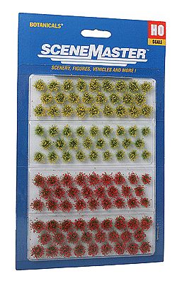 Walthers SceneMaster 1105 HO Grass Tufts Blooming pkg(104)