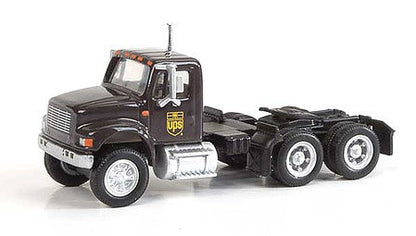 Walthers SceneMaster 11184 HO Int'l 4900 Semi Tractor UPS Bowtie