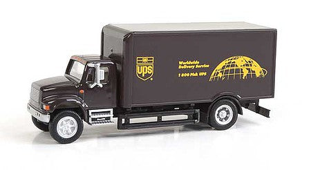 Walthers SceneMaster 11293 HO Int'l 4900 Box Van UPS Bowtie