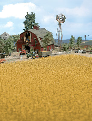 Walthers SceneMaster 1141 HO Harvest Corn Field Brown