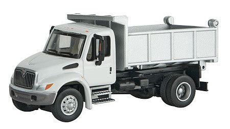 Walthers SceneMaster 11635 HO Int'l 4300 Dump Truck White MOW