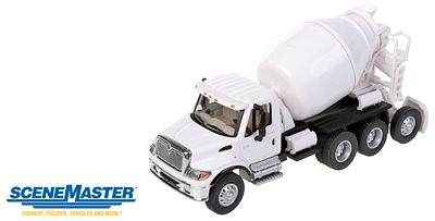 Walthers SceneMaster 11678 HO Int'l 7600 Cement Mixer White