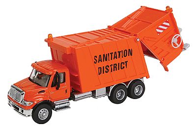 Walthers SceneMaster 11770 HO Int'l 7600 Garbage Truck Orange