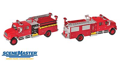 Walthers SceneMaster 11841 HO Int'l 4900 Fire Engine Red