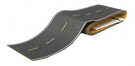 Walthers SceneMaster 949-1251 HO Scale Flexible Self-Adhesive Paved Roadway