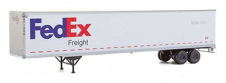 Walthers SceneMaster 2452 HO 53' Stoughton Trailer FedEx