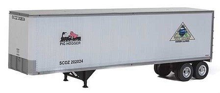 Walthers Scenemaster 949-2505 HO Scale 40' Trailmobile Trailer 2-Pack- Assembled -- Crab Orchard & Egyptian