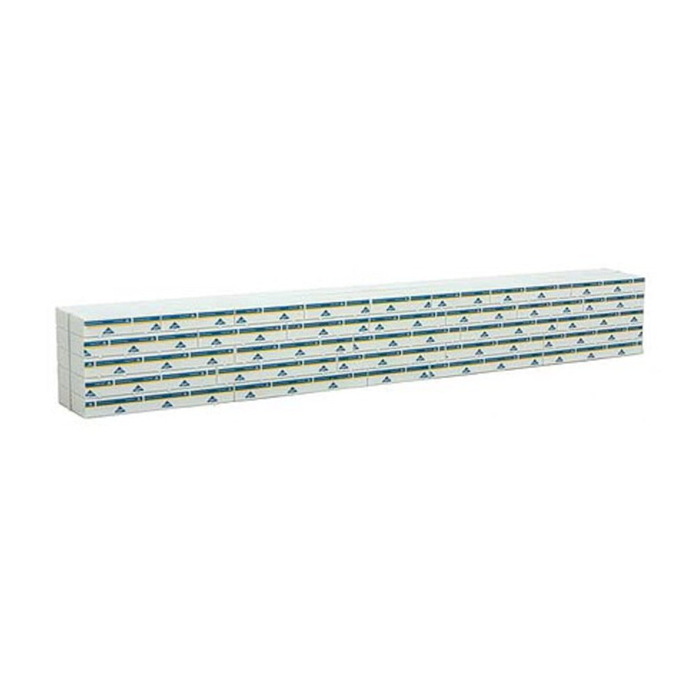 Walthers Scenemaster 3154 HO Scale Wrapped Lumber Load for WalthersMainline 72' Centerbeam Flatcar -- Georgia Pacific