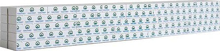 Walthers SceneMaster 949-3155 HO Scale Wrapped Lumber Load for WalthersMainline 72' Centerbeam Flatcar -- Idaho Forest Group