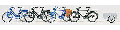 Walthers SceneMaster 4124 HO Bikes with Accessories Kit