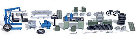 Walthers SceneMaster 4167 HO Garage Detail Set #1