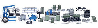 Walthers SceneMaster 4167 HO Garage Detail Set #1