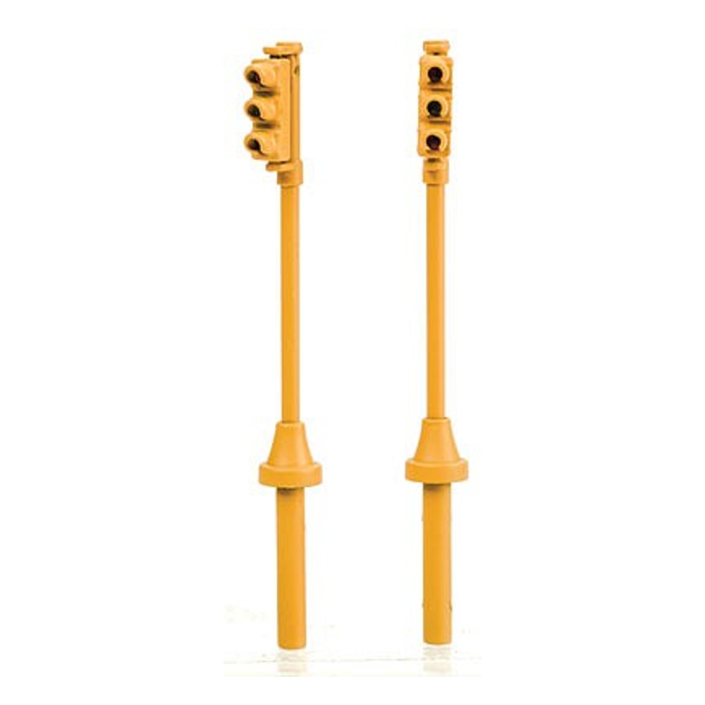 Walthers SceneMaster 949-4367 HO Scale 1960s-Style Traffic Light 2-Pack - Non-Operating -- Single-Sided
