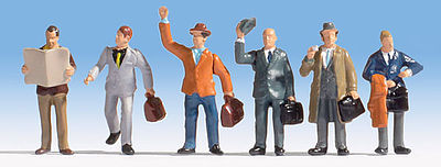Walthers SceneMaster 6024 HO Business Travelers pkg(6)