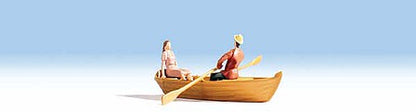 Walthers SceneMaster 6062 HO Row Boat & Passengers