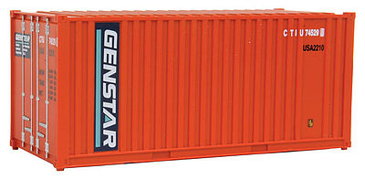 Walthers SceneMaster 8003 HO 20' Container Genstar