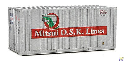 Walthers SceneMaster 8014 HO 20' Container Mitsui OSK