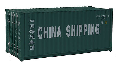Walthers SceneMaster 8056 HO 20' Container China Shipping