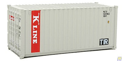 Walthers SceneMaster 8065 HO 20' Container K-Line