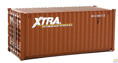 Walthers SceneMaster 8067 HO 20' Container Xtra Leasing