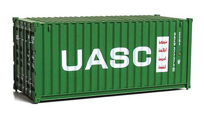 Walthers SceneMaster 8076 HO 20' Container UASC
