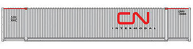 Walthers SceneMaster 949-8513 HO Scale 53' Singamas Container Canadian National