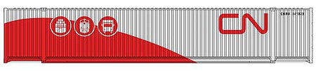 Walthers SceneMaster 8537 HO 53' Container CN Noodle