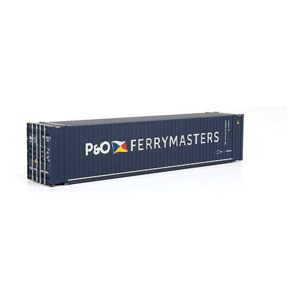 Walthers SceneMaster 949-8573 HO Scale 45' CIMC Container - Assembled -- P&O Ferrymaster (blue, white)
