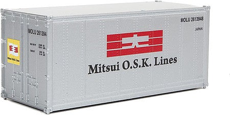 Walthers SceneMaster 949-8665 HO Scale 20' Mitsui OSK