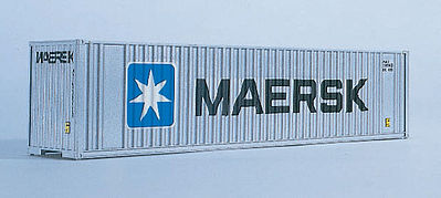 Walthers Scenemaster 8801 N Scale 40' Hi Cube Ribbed Side Container