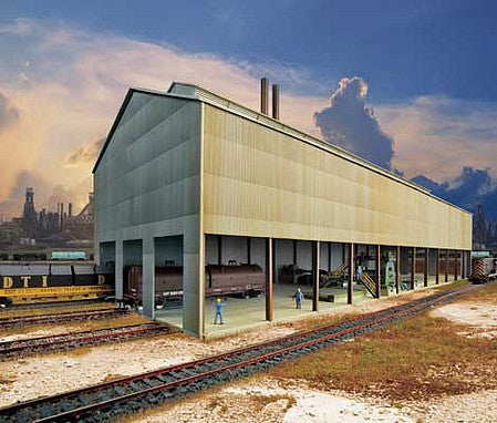 Walthers Cornerstone 4601 HO Scale Rolling Mill with Reversing Mill Stand -- Kit - 32 x 11-1/8 x 10" 81.3 x 28.26 x 25.4cm