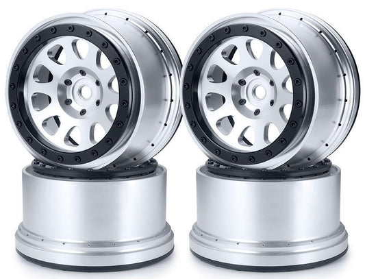Aluminum Beadlock 4.3" Wheels / Rims (4) FOR Traxxas X-Maxx / XRT